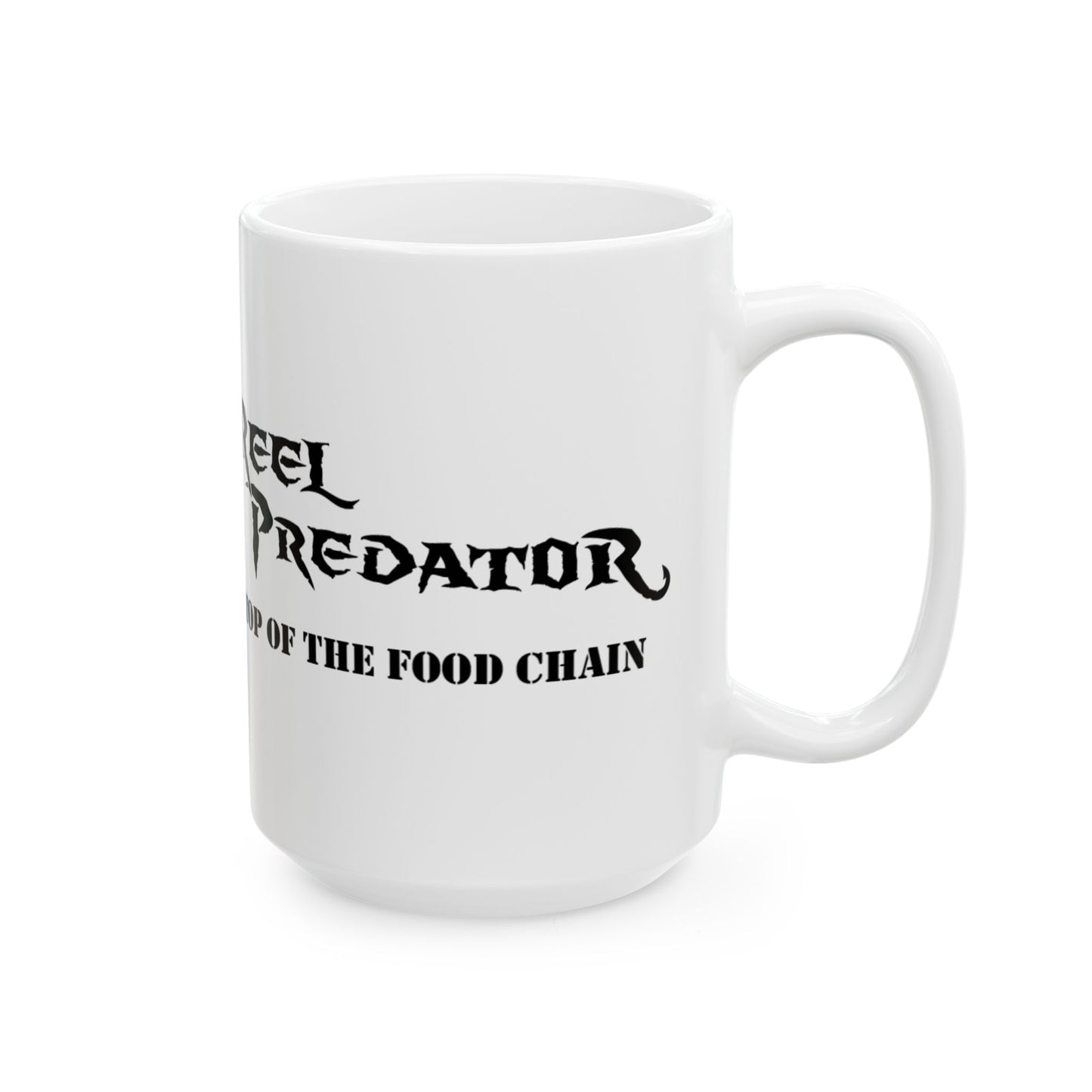 Reel Predator Blue Water Ceramic Mug, (11oz, 15oz)