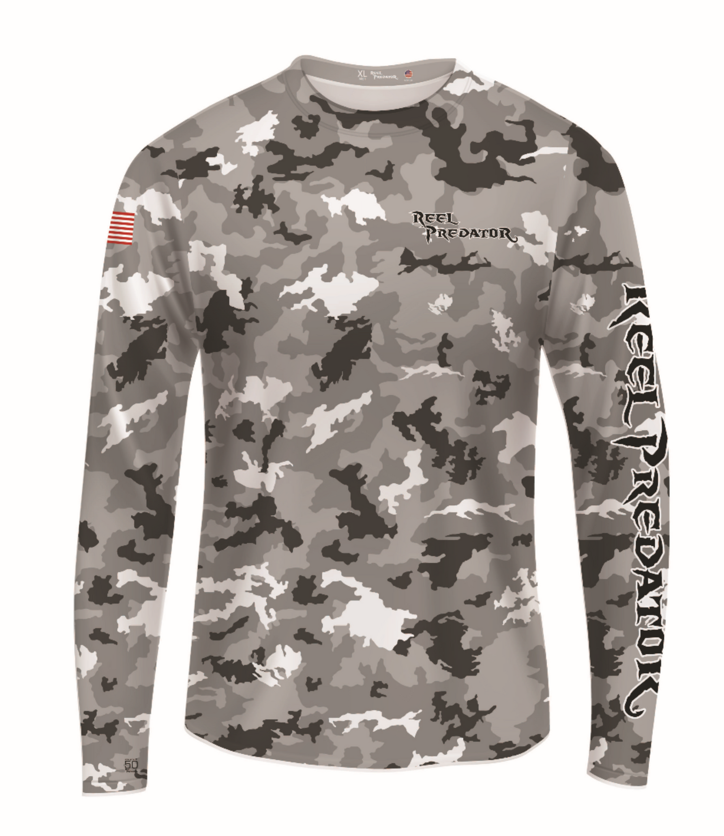 Reel Predator® Premium Made in the USA Performance Fishing Shirt – SPF 50+