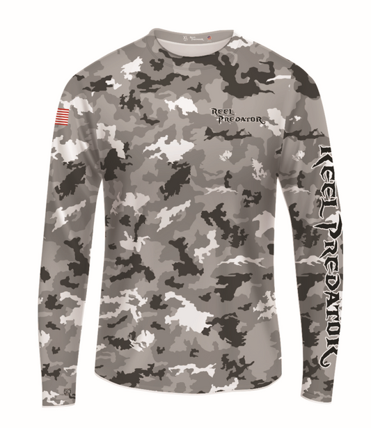 Reel Predator® Premium Made in the USA Performance Fishing Shirt – SPF 50+